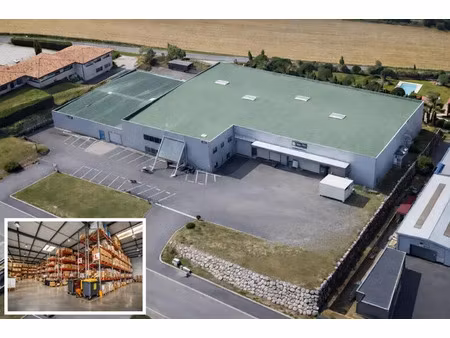 mondouzil - local d'activité 2 100 m² -:entrepôt 1 800 m² + bureaux 300 m² - hsp 6 65 m - 