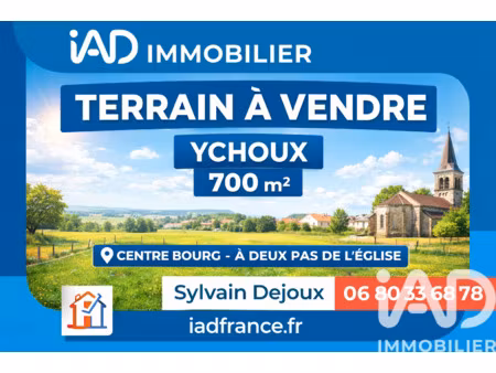vente terrain à bâtir 700 m²