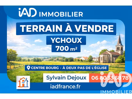 vente terrain 700 m²