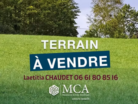 vente terrain 805 m² biganos (33380)