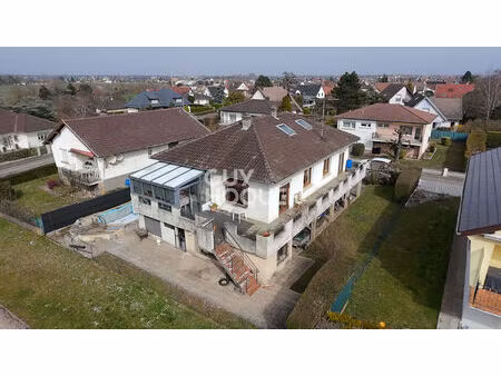 maison 5 pièces 132 m² pfastatt plain pied surélevé