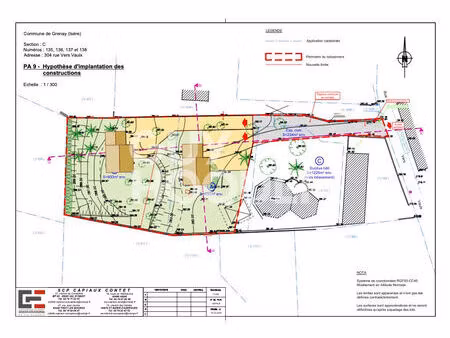 terrain grenay 830 m2 plat libre constructeur.