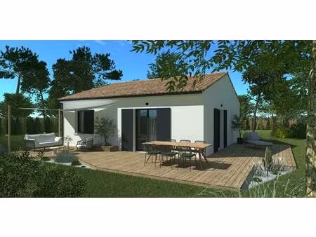 vente maison à construire 60 m² langon (33210)