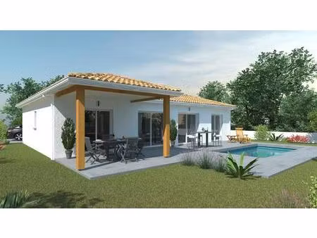 vente maison à construire 90 m² saint-magne (33125)