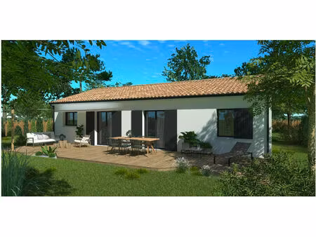 vente maison à construire 80 m² listrac-médoc (33480)