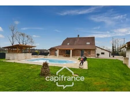 propriété de charme proche louhans (71500) – authentique ferme bressane rénovée  165 m² ..