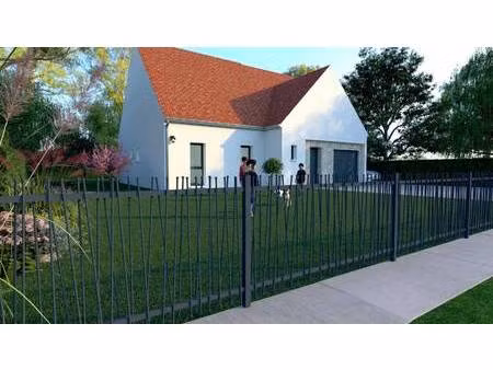 terrain avec maison neuve à vendre
