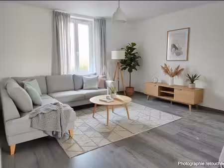 maison - sablonnières - 4 pièces de 74m² - terrain 1296m² avec garage
