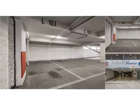 parking à vendre à rue de livourne 11 saint-gilles (vbd97891)