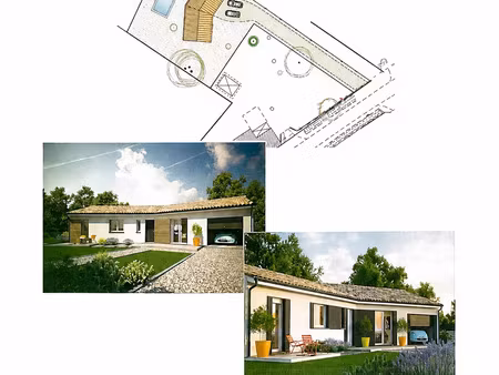 vente terrain à saint-vivien-de-médoc (33590) : à vendre / 920m² saint-vivien-de-médoc