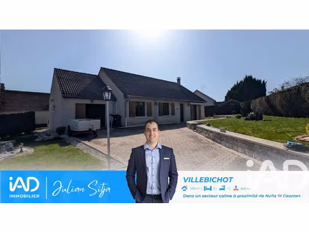 location maison à villebichot (21700) : à louer / 103m² villebichot