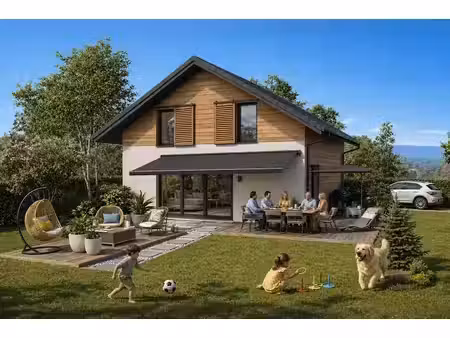 vente chalet 4 pièces 90 m² à marcellaz (74250)  409 900 €