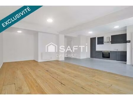 bel f3 en duplex   2 chambres 97 m2  stationnement