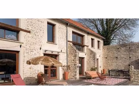 maison avec piscine et jardin abbéville-la-rivière (91)