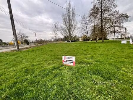 terrain constructible à vendre