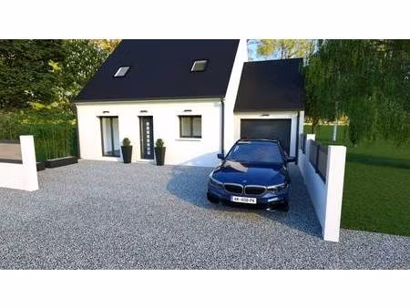 terrain avec maison neuve à vendre