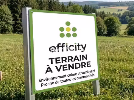 terrain constructible à vendre