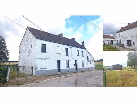 fermette à vendre à rue de binche 13 leernes (vbd97749)