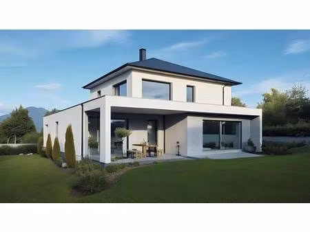 terrain avec maison neuve à vendre