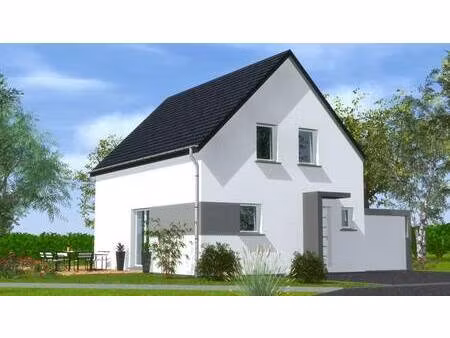 terrain avec maison neuve à vendre