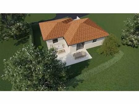 terrain avec maison neuve à vendre