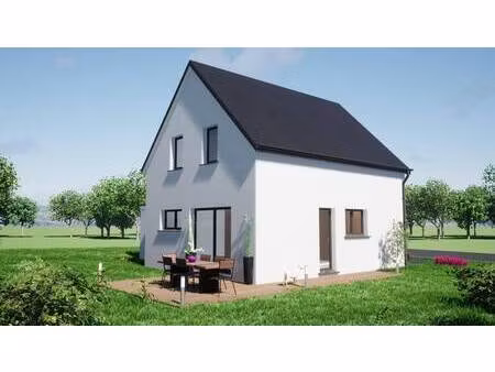 terrain avec maison neuve à vendre