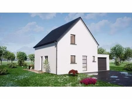 terrain avec maison neuve à vendre