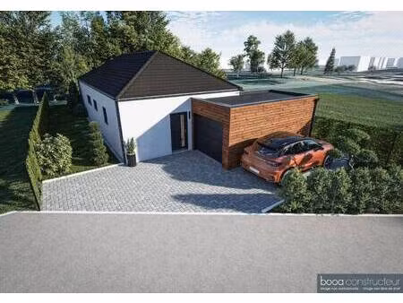 terrain avec maison neuve à vendre