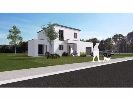 terrain avec maison neuve à vendre