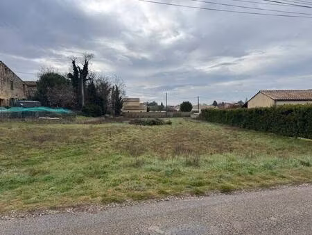 terrain constructible à vendre