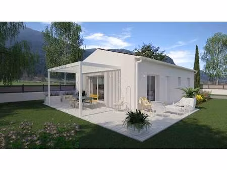 terrain avec maison neuve à vendre