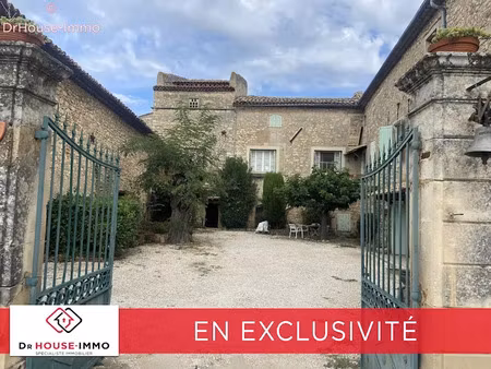 vente maison 8 pièces 370 m² à orsan (30200)  988 000 €