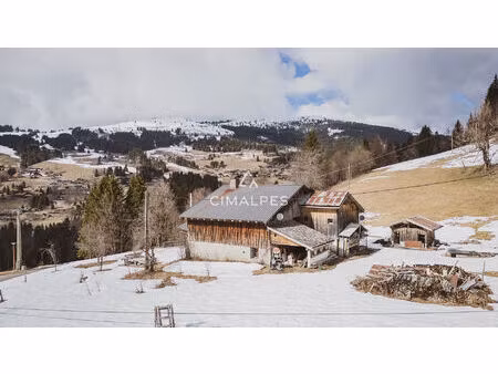 ferme authentique à rénover - emplacement privilégié aux gets