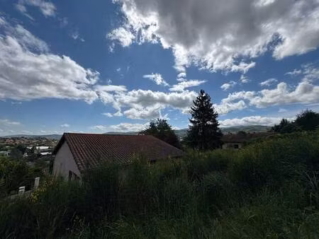 terrain constructible viabilisé à vendre