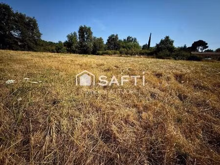 terrain constructible viabilisé à vendre