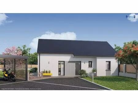 terrain avec maison neuve à vendre