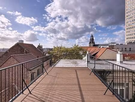 rooftop 2 chambres au sablon