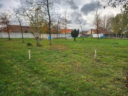terrain constructible à vendre