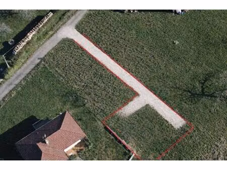 terrain constructible viabilisé à vendre
