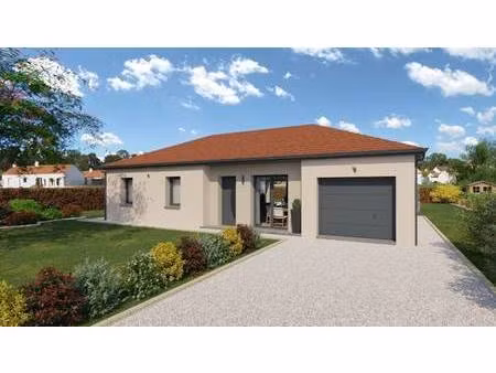 terrain avec maison neuve à vendre