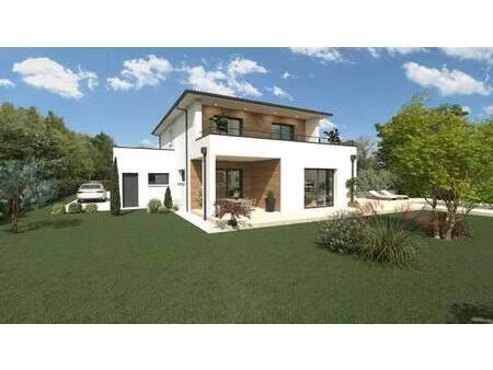 terrain avec maison neuve à vendre