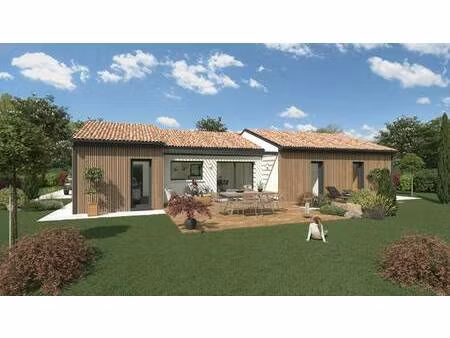 terrain avec maison neuve à vendre