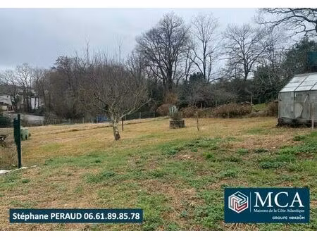 vente terrain 611 m² bassussarry (64200)
