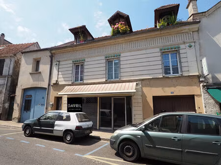 ensemble immobilier local commercial et habitation - centre-ville andrésy