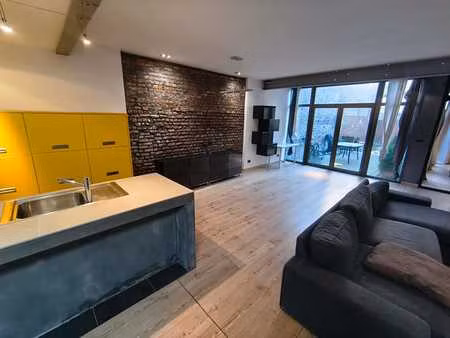 appartement 1 chambre avec jardin à schaerbeek