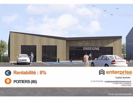 vente commerce 2200 m² poitiers (86000)
