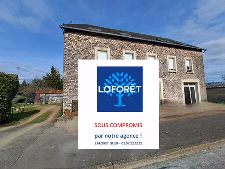 immeuble guer 6 logements + terrain constructible