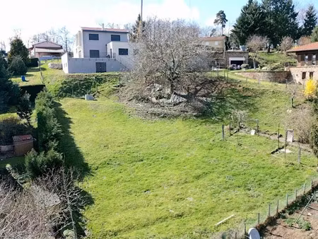 vente terrain 674 m² à saint-laurent-de-chamousset (69930)  75 000 €