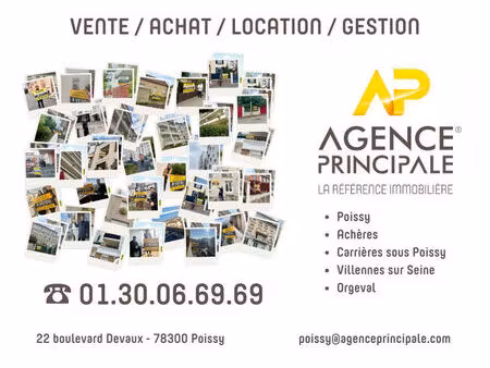 maison poissy 5 pièce(s) 120 m2