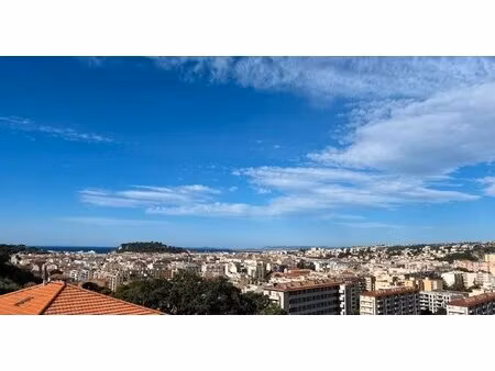 charmant 3 pièces vide sur nice avec loggia de 25m².